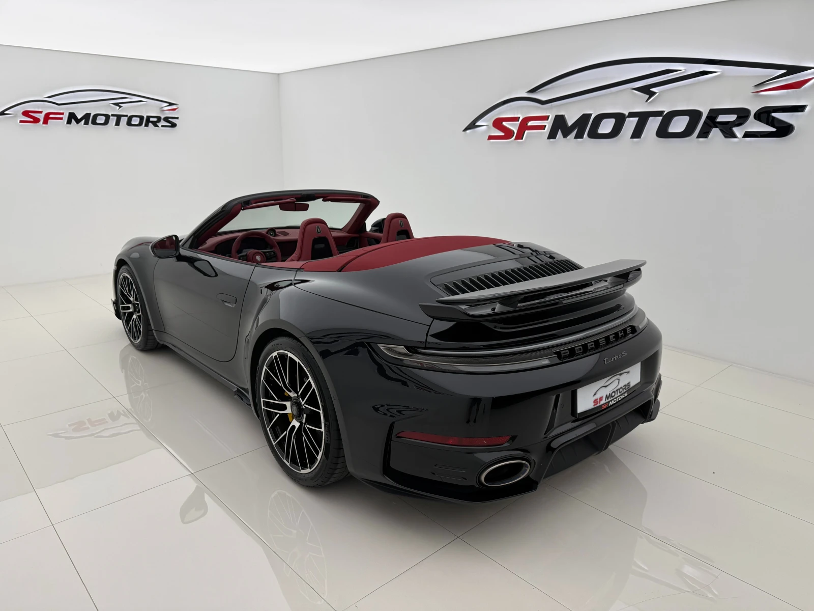 Porsche 911 992/TURBO S/CABRIO/SPORT CHRONO/SPORTDESIGN, снимка 4 - Автомобили и джипове - 55946966