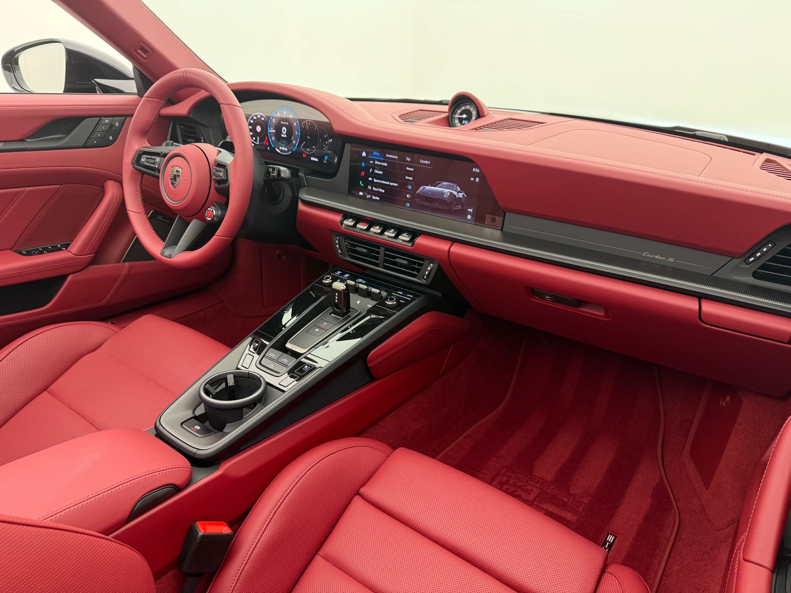 Porsche 911 992/TURBO S/CABRIO/SPORT CHRONO/SPORTDESIGN, снимка 13 - Автомобили и джипове - 55946966