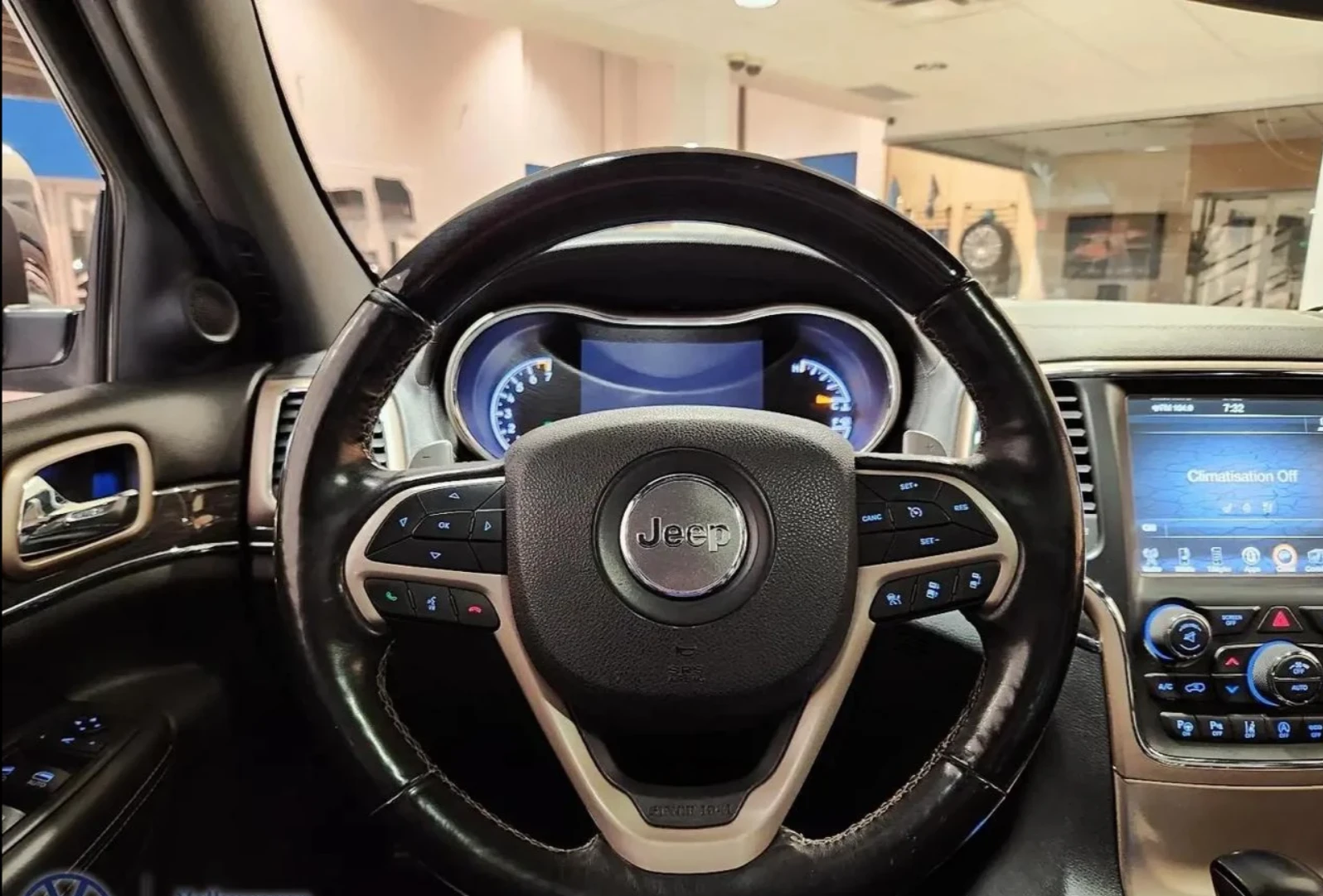 Jeep Grand cherokee OVERLAND* DISTRONIC* PANO* HEATED SEATS*  | Mobile.bg � ����������� 11