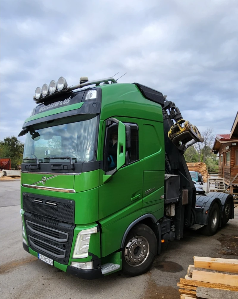 Volvo Fh С кран, снимка 2 - Камиони - 52890351