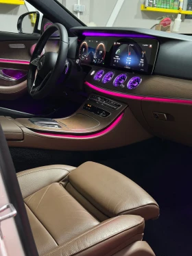 Mercedes-Benz E 220 FACELIFT, AMG Line, Бяла перла, снимка 10