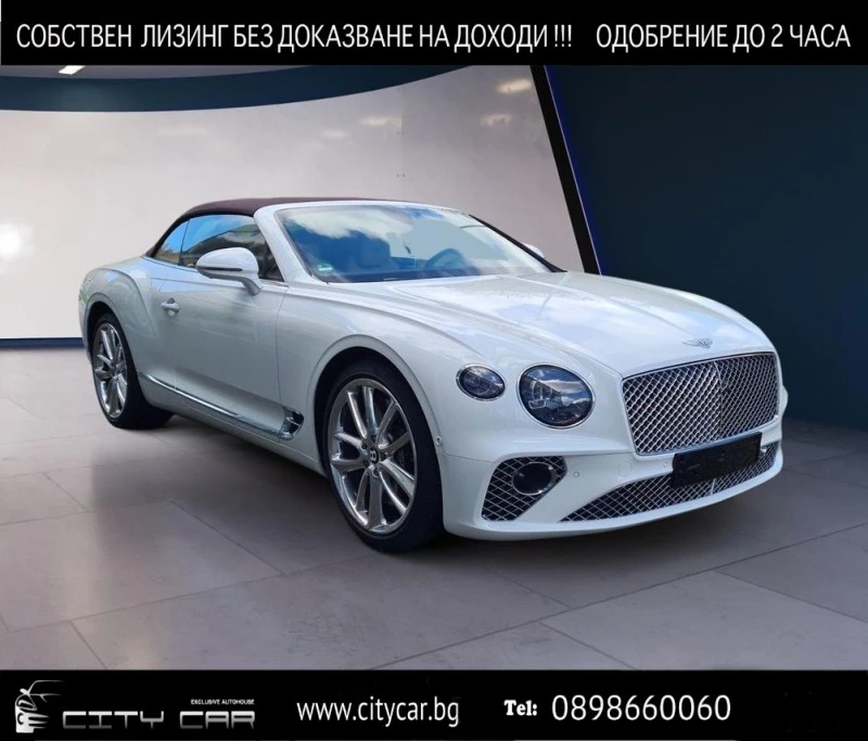 Bentley Continental gt GTC V8/ MULLINER/ NAIM/ TOURING/ , снимка 1 - Автомобили и джипове - 45854251