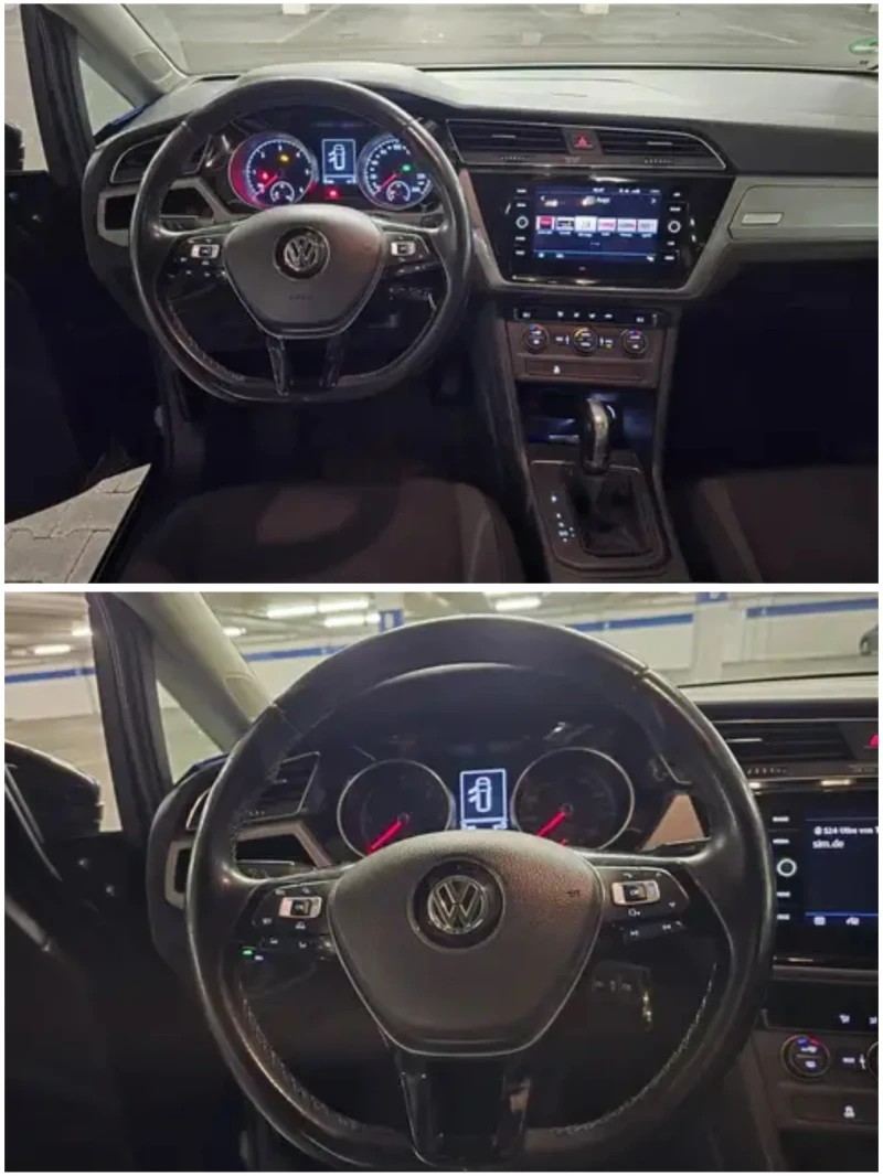 VW Touran 1, 6TDI-116k.с/6+ 1/АВТОМАТИК/НАВИГАЦИЯ/КАТО НОВ!!, снимка 8 - Автомобили и джипове - 49326618