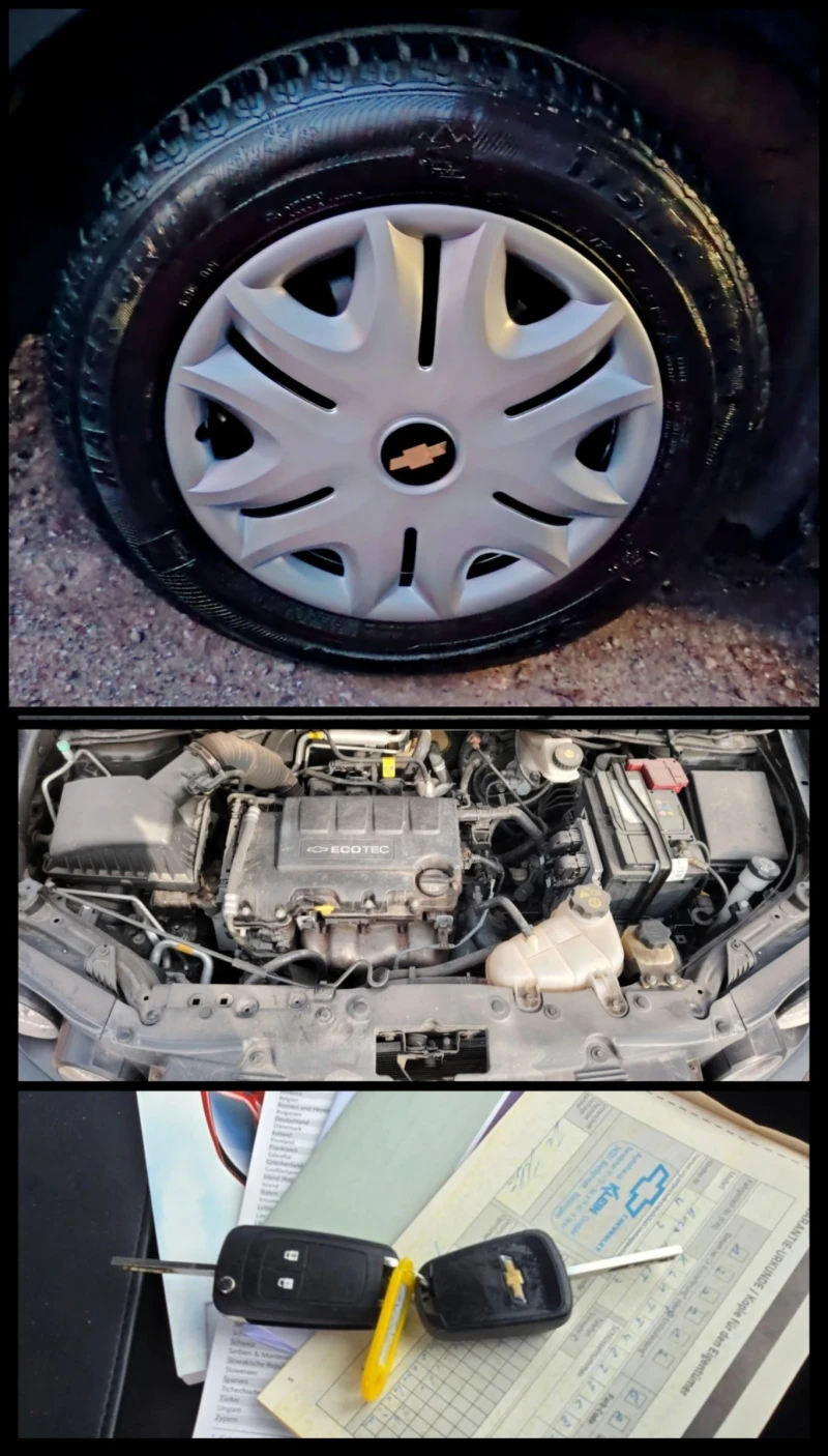 Chevrolet Aveo 1.2i/Elias, снимка 9 - Автомобили и джипове - 52728628