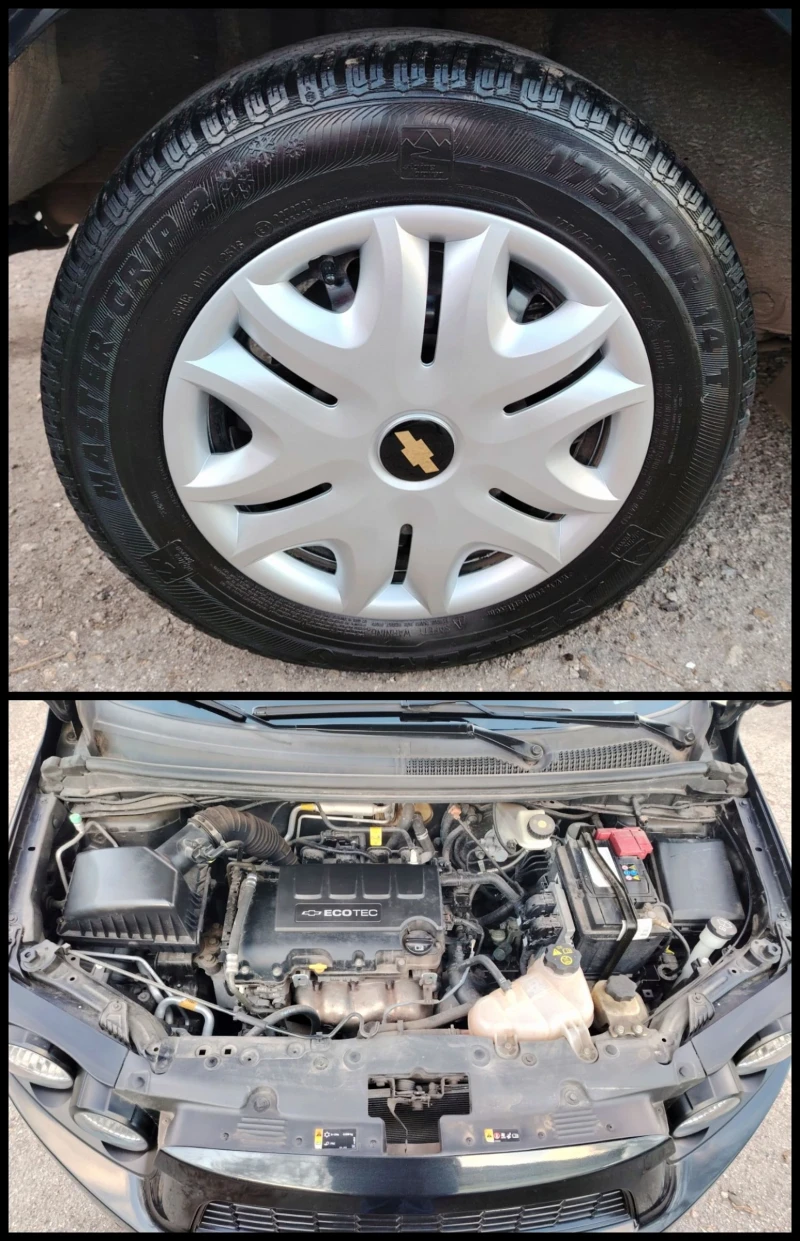 Chevrolet Aveo 1.2i/Elias, снимка 9 - Автомобили и джипове - 52728628