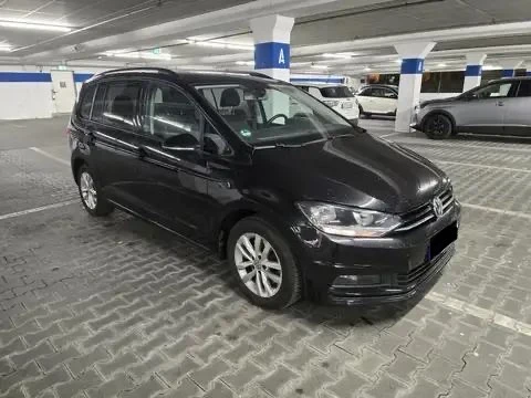 VW Touran 1, 6TDI-116k.с/6+ 1/АВТОМАТИК/НАВИГАЦИЯ/КАТО НОВ!!, снимка 1 - Автомобили и джипове - 49326618