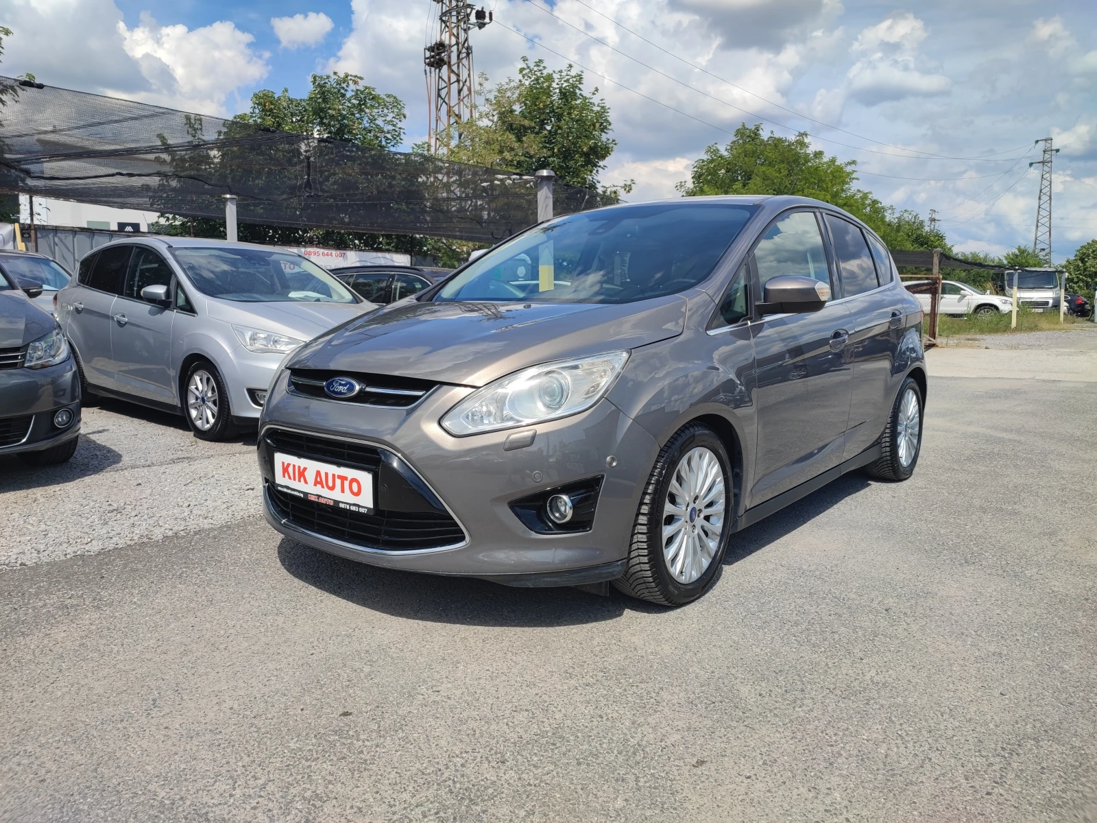 Ford C-max 1.6D-116ks-6sk-TITANIUM- ПАРКТРОНИК-, снимка 2 - Автомобили и джипове - 54821903