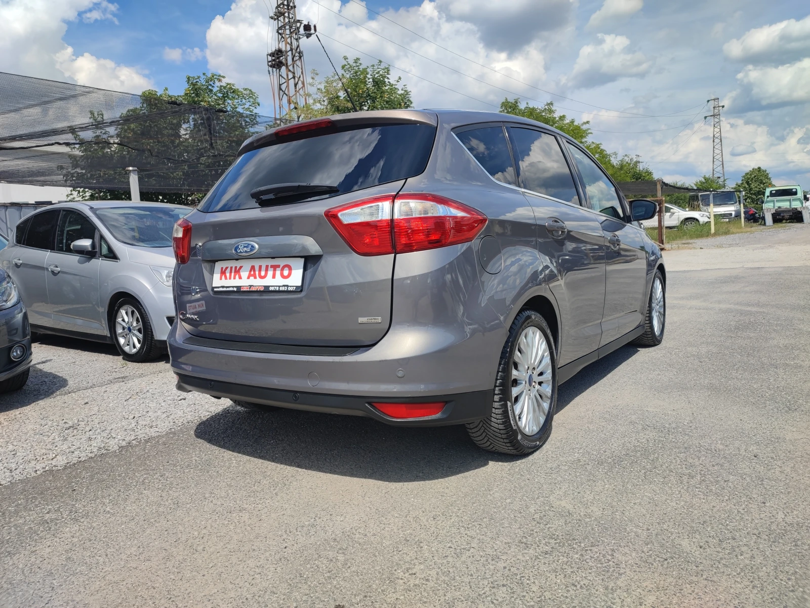 Ford C-max 1.6D-116ks-6sk-TITANIUM- ПАРКТРОНИК-, снимка 8 - Автомобили и джипове - 54821903