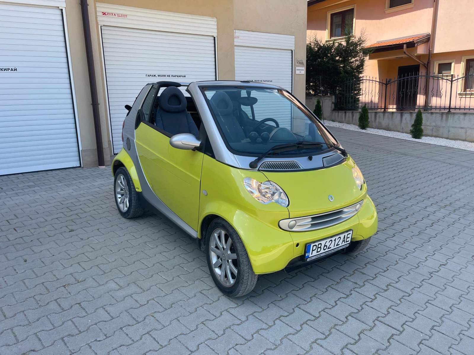 Smart Fortwo 0, 7 Cabrio, снимка 2 - Автомобили и джипове - 55102670