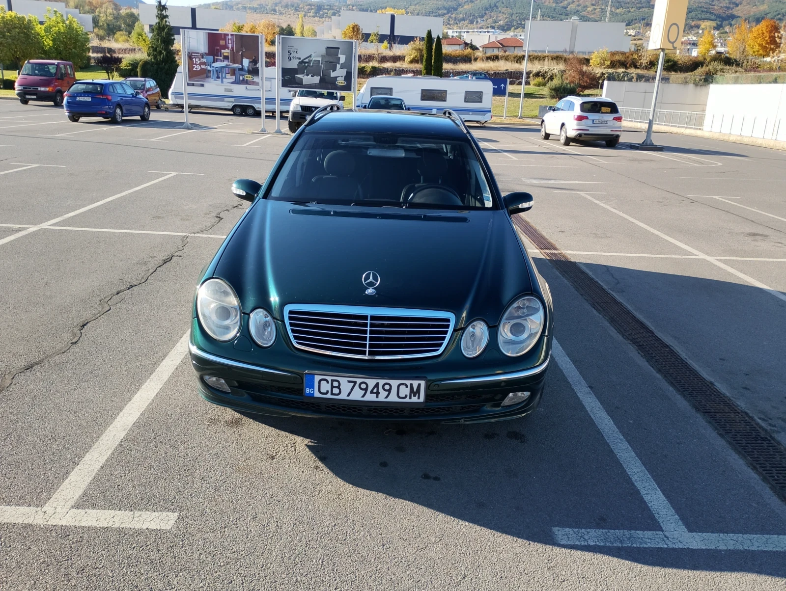 Mercedes-Benz E 220 2.2avangart, снимка 3 - Автомобили и джипове - 56627499
