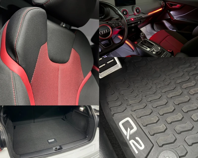 Audi Q2 2.0TDI-4x4-190kc-Keyless-ACC-Led-Cam-Lane/Side , снимка 15 - Автомобили и джипове - 51727013