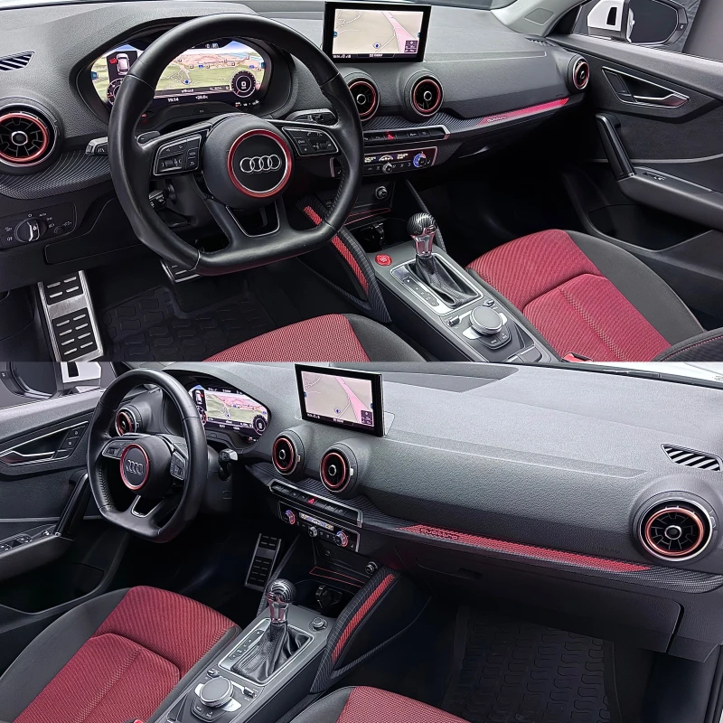 Audi Q2 2.0TDI-4x4-190kc-Keyless-ACC-Led-Cam-Lane/Side , снимка 6 - Автомобили и джипове - 51727013