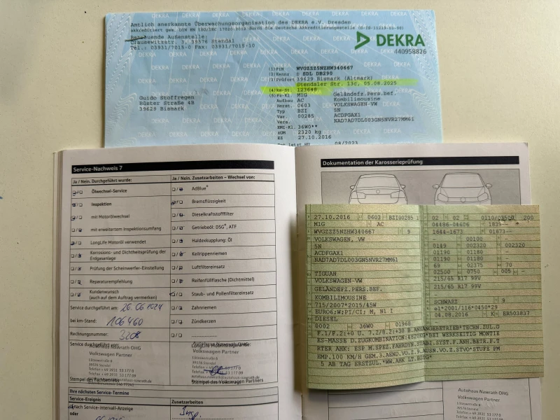 VW Tiguan 2.0TDI* 150к.с* СЕРВИЗНА КНИЖКА С ПЪЛНА ИСТОРИЯ В , снимка 15 - Автомобили и джипове - 52576346