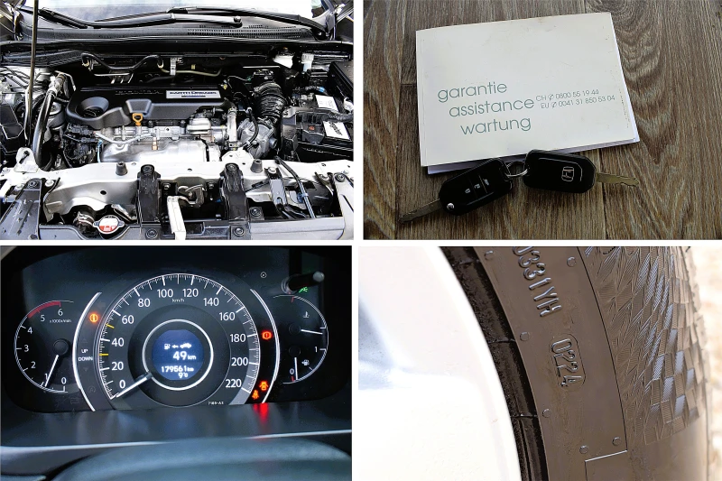 Honda Cr-v 1.6ШВЕЙЦАРИЯ, снимка 17 - Автомобили и джипове - 52726004