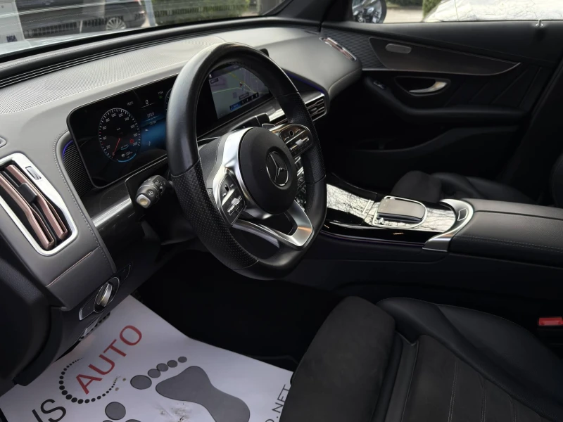 Mercedes-Benz EQC 400 AMG/4M/85kWh/Side Assist/Virtual/Ambient/Камер, снимка 9 - Автомобили и джипове - 53472222