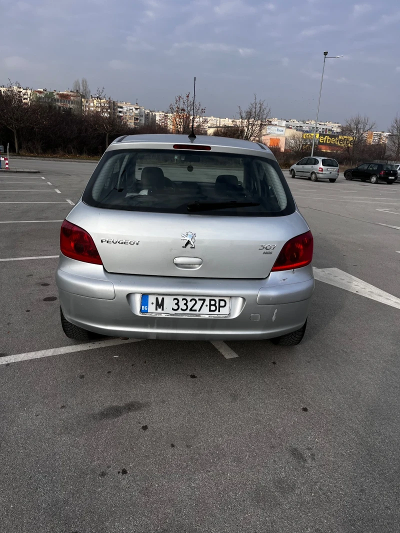 Peugeot 307 2.0HDI 107кс, снимка 6 - Автомобили и джипове - 48144742