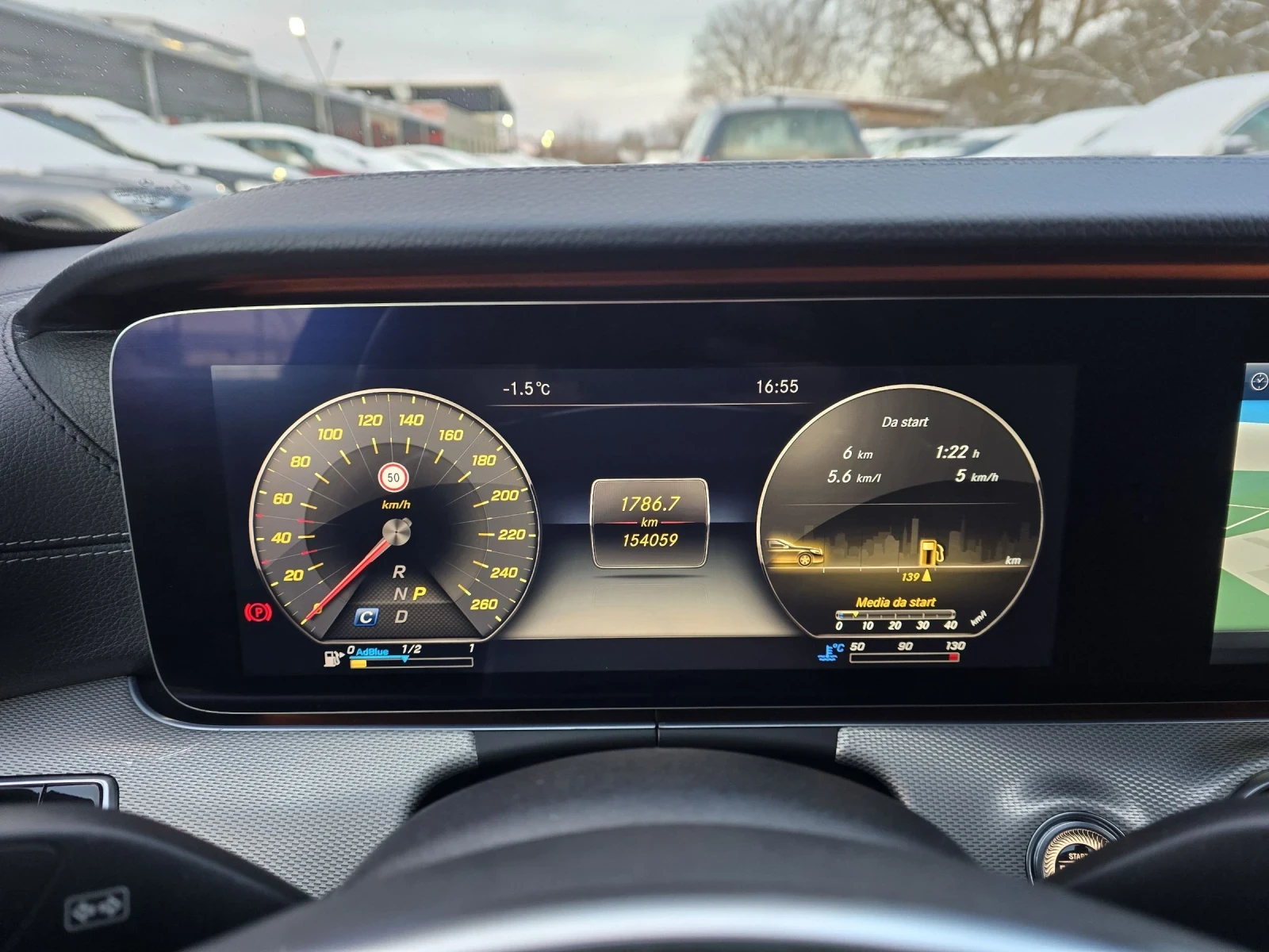 Mercedes-Benz E 220 2.2CDI 194�.� Head-up 4MATIC AMG | Mobile.bg � ����������� 16