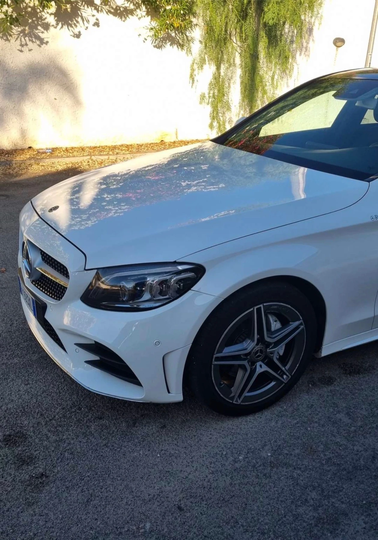 Mercedes-Benz C 220 /// AMG / 4 MATIC / FACELIFT / ПАНОРАМА / ПОДГРЕВ - изображение 2