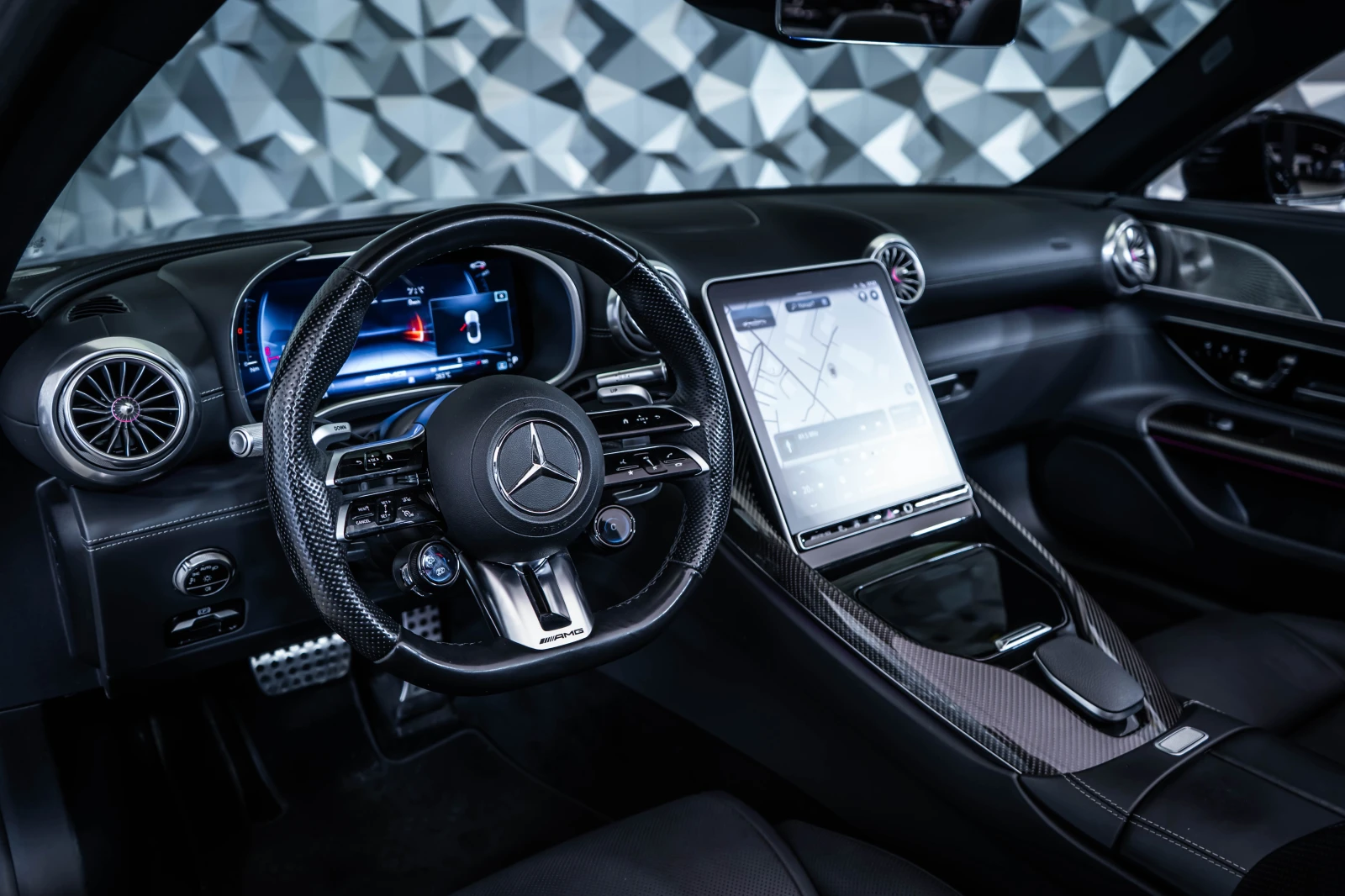 Mercedes-Benz SL 63 AMG 4M+ Carbon* Night* Burm, снимка 8 - Автомобили и джипове - 55011933