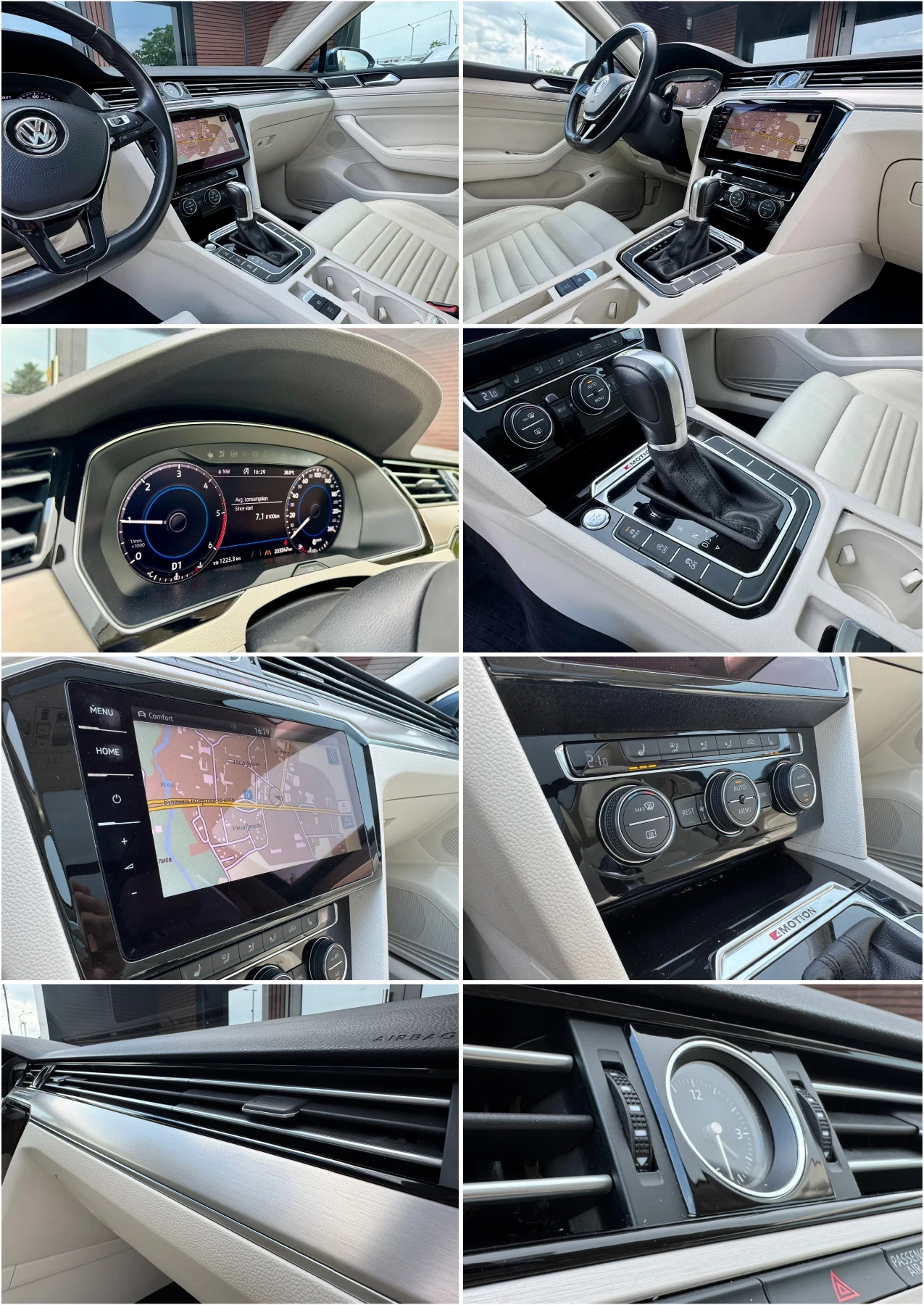 VW Passat 2.0 BiTDI-4 Motion-DIGITAL-7 DSG-AllLed-Panorama- , снимка 16 - Автомобили и джипове - 55013584