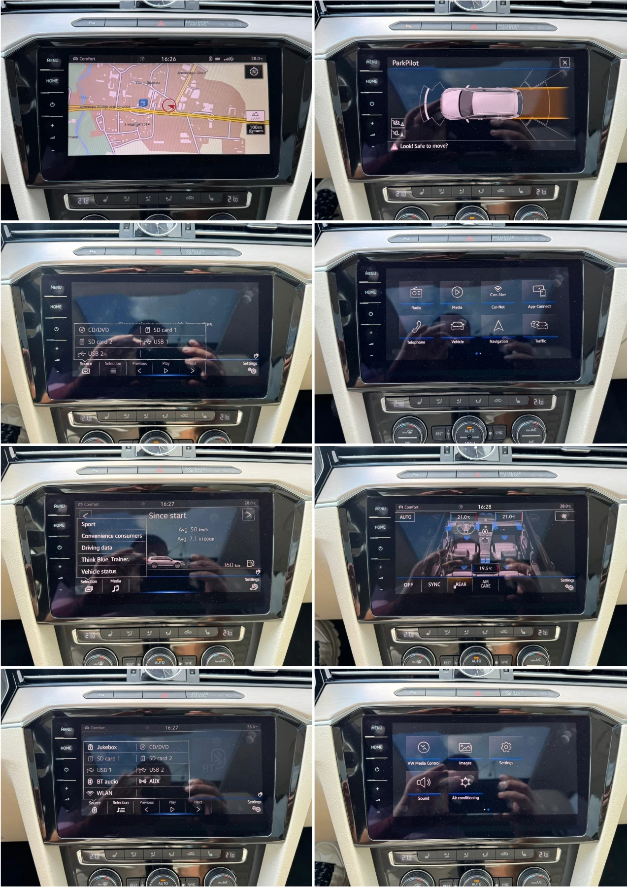 VW Passat 2.0 BiTDI-4 Motion-DIGITAL-7 DSG-AllLed-Panorama- , снимка 14 - Автомобили и джипове - 55013584