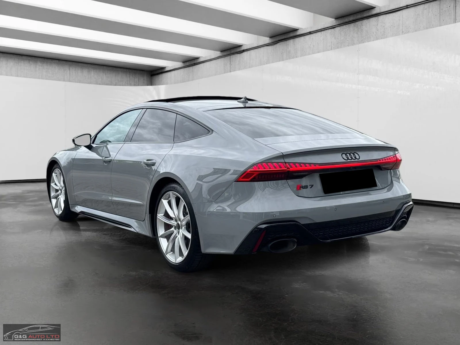 Audi Rs7 SPORTBACK/600HP/PANO/360/HUD/B&O/VENT794z, снимка 4 - Автомобили и джипове - 55706327