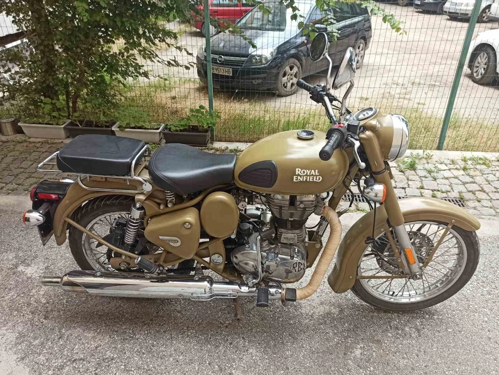 Royal Enfield Bullet 500 BULLET CLASSIC. Регистриран. Обслужен. Перфектен - изображение 6