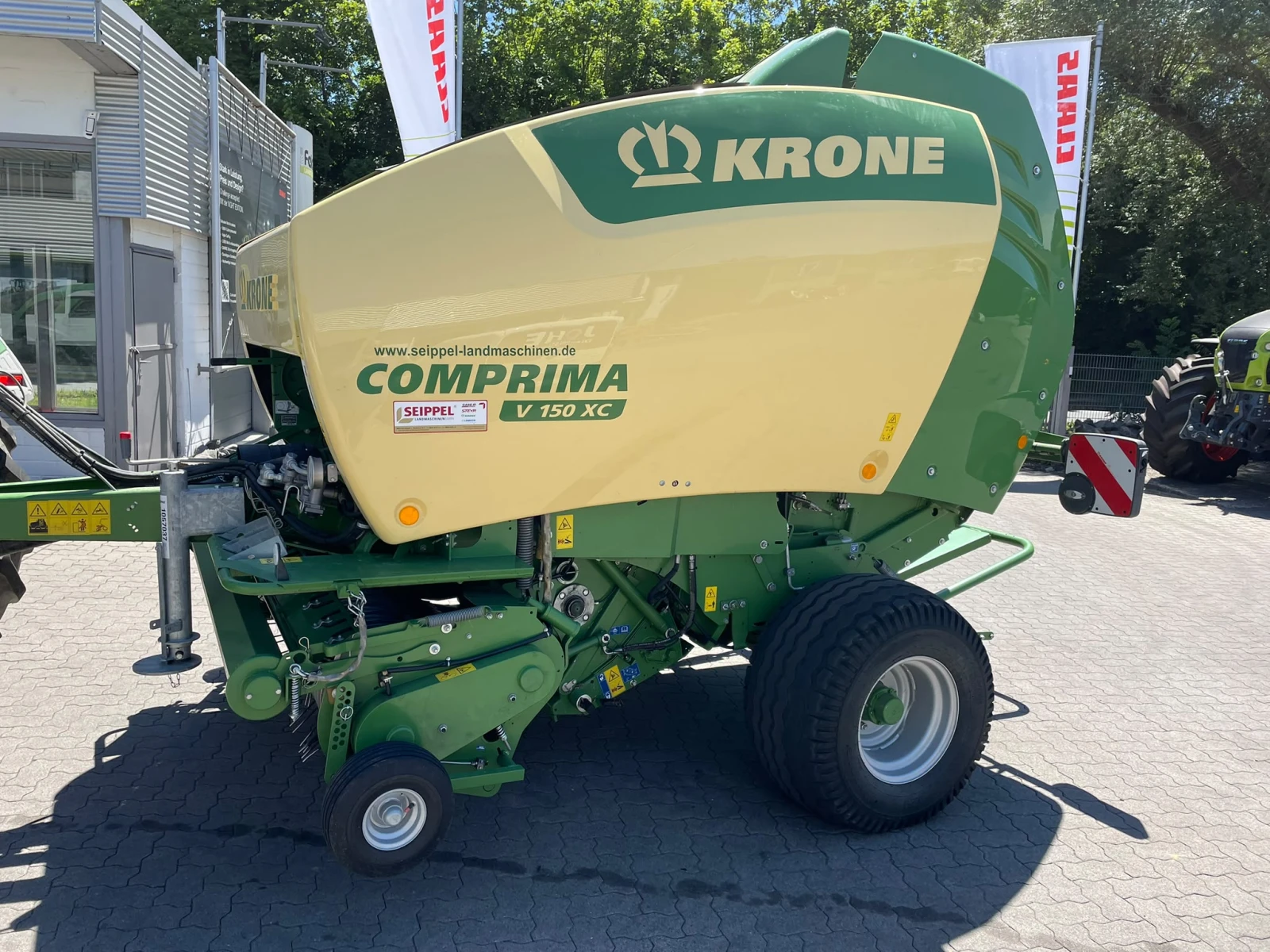 Балировачка Krone Comprima V150XC лизинг с първоначална вноска 20 %, снимка 2 - Селскостопанска техника - 55811439
