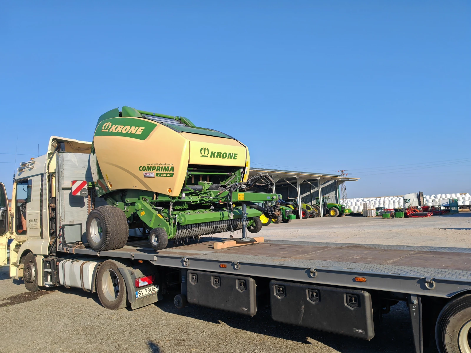 Балировачка Krone Comprima V150XC лизинг с първоначална вноска 20 %, снимка 10 - Селскостопанска техника - 55811439
