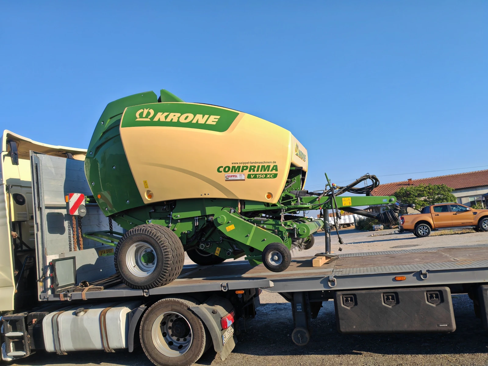 Балировачка Krone Comprima V150XC лизинг с първоначална вноска 20 %, снимка 8 - Селскостопанска техника - 55811439