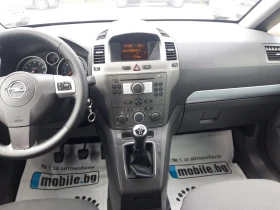Opel Zafira 1.8i-16V-140к.с* 7места* , снимка 9