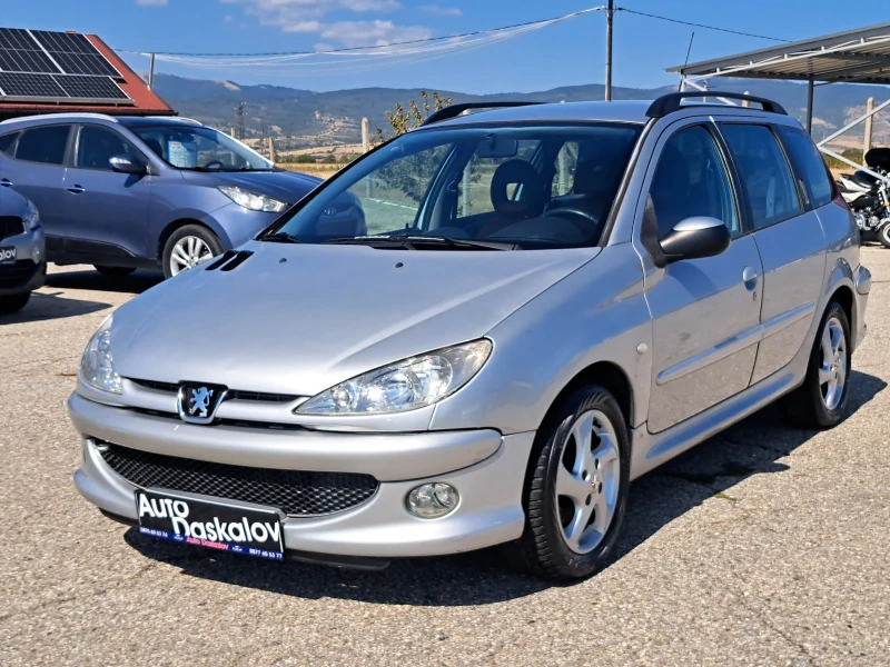 Peugeot 206 1, 6hdi sw, снимка 1 - Автомобили и джипове - 47201118