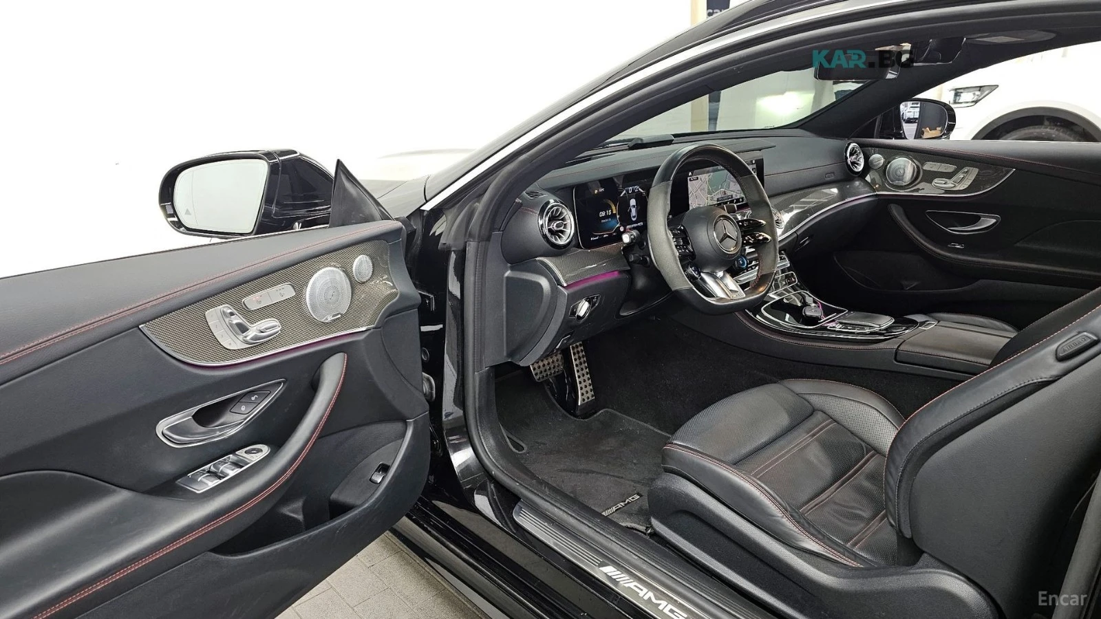 Mercedes-Benz E 53 AMG 4MATIC* КОЖА* ПОДГРЕВ* ОБДУХВ* BURMASTER* PANO* 36, снимка 9 - Автомобили и джипове - 55061755