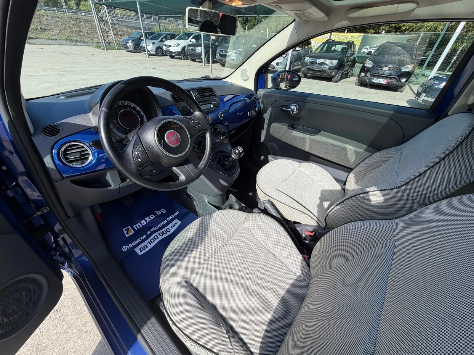 Fiat 500 104000km/Panorama/Euro5B/TOP, снимка 11 - Автомобили и джипове - 55417103