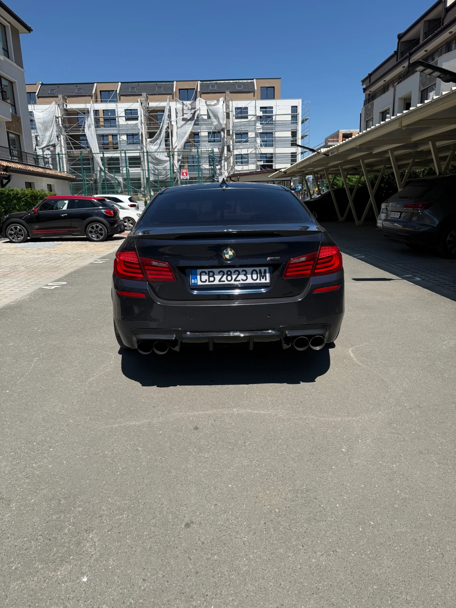 BMW 535 535i !!Европейка!! Само задно, снимка 4 - Автомобили и джипове - 55500987