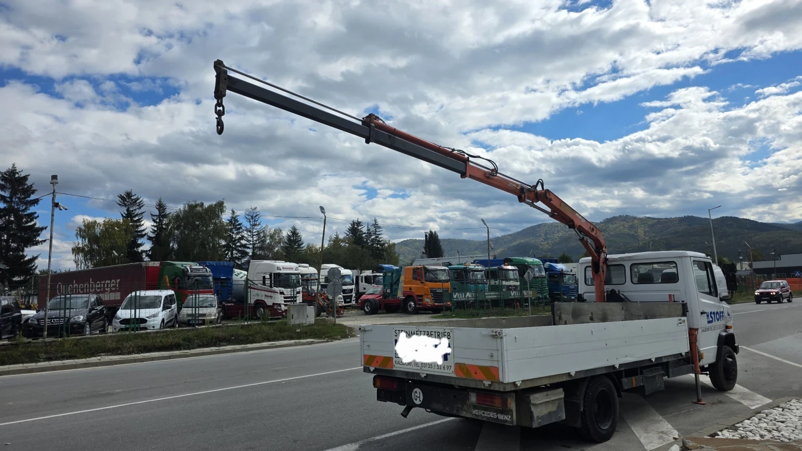 Mercedes-Benz 811 Кран ATLAS 35.1 7.20 МЕТРА  - изображение 9