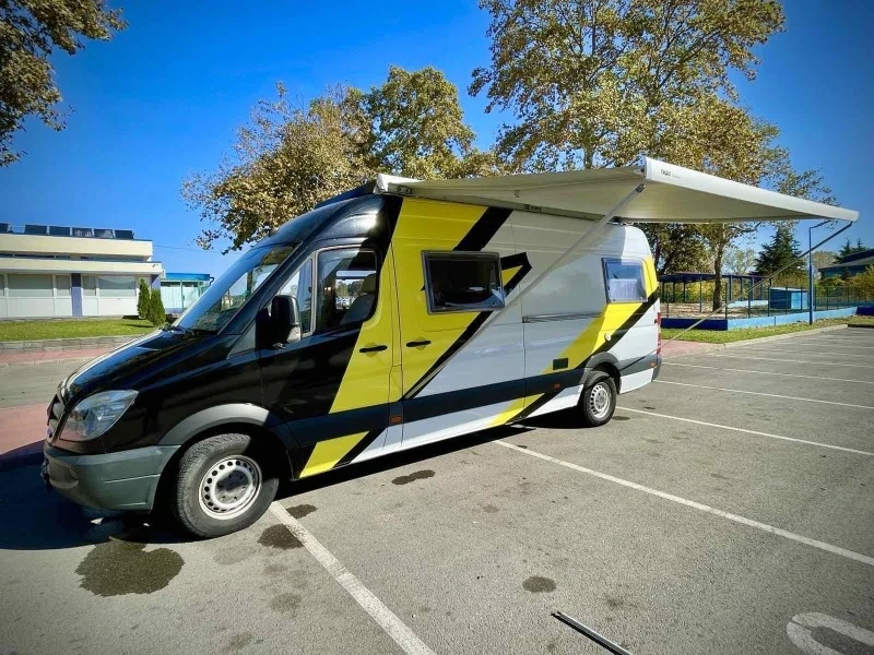 Кемпер Mercedes-Benz Sprinter 313, снимка 6 - Каравани и кемпери - 47952999