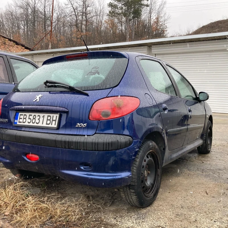 Peugeot 206, снимка 4 - Автомобили и джипове - 49156261