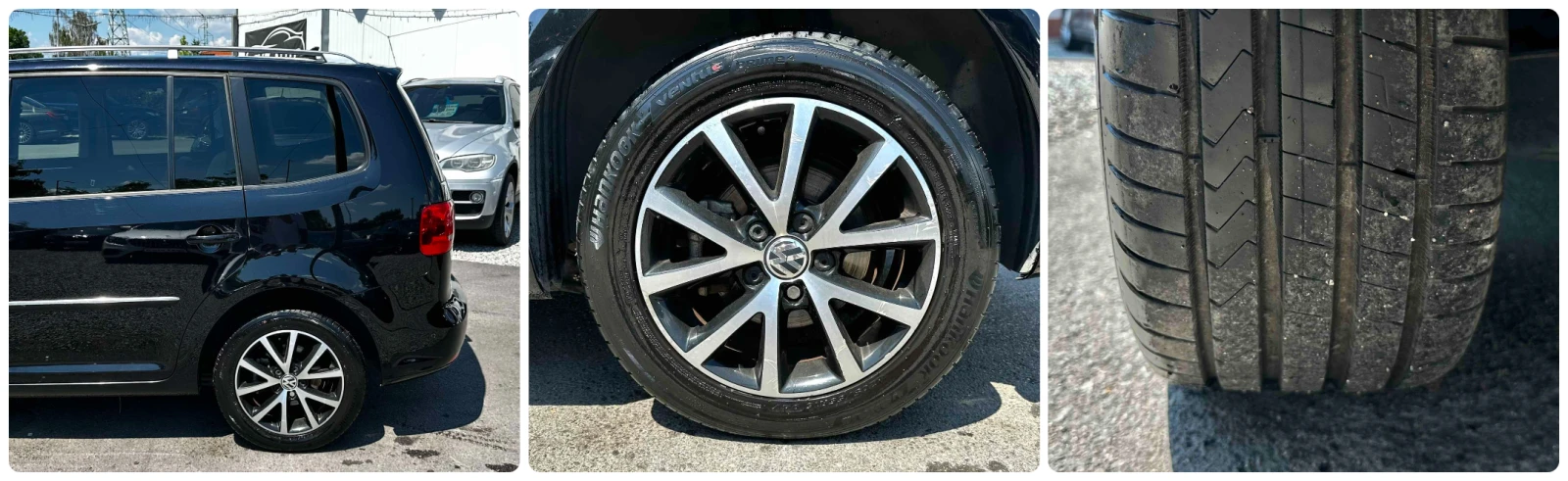 VW Touran 2.0TDI 170HP 6+ 1 DSG PANO CAMERA EURO5B, снимка 17 - Автомобили и джипове - 55205905