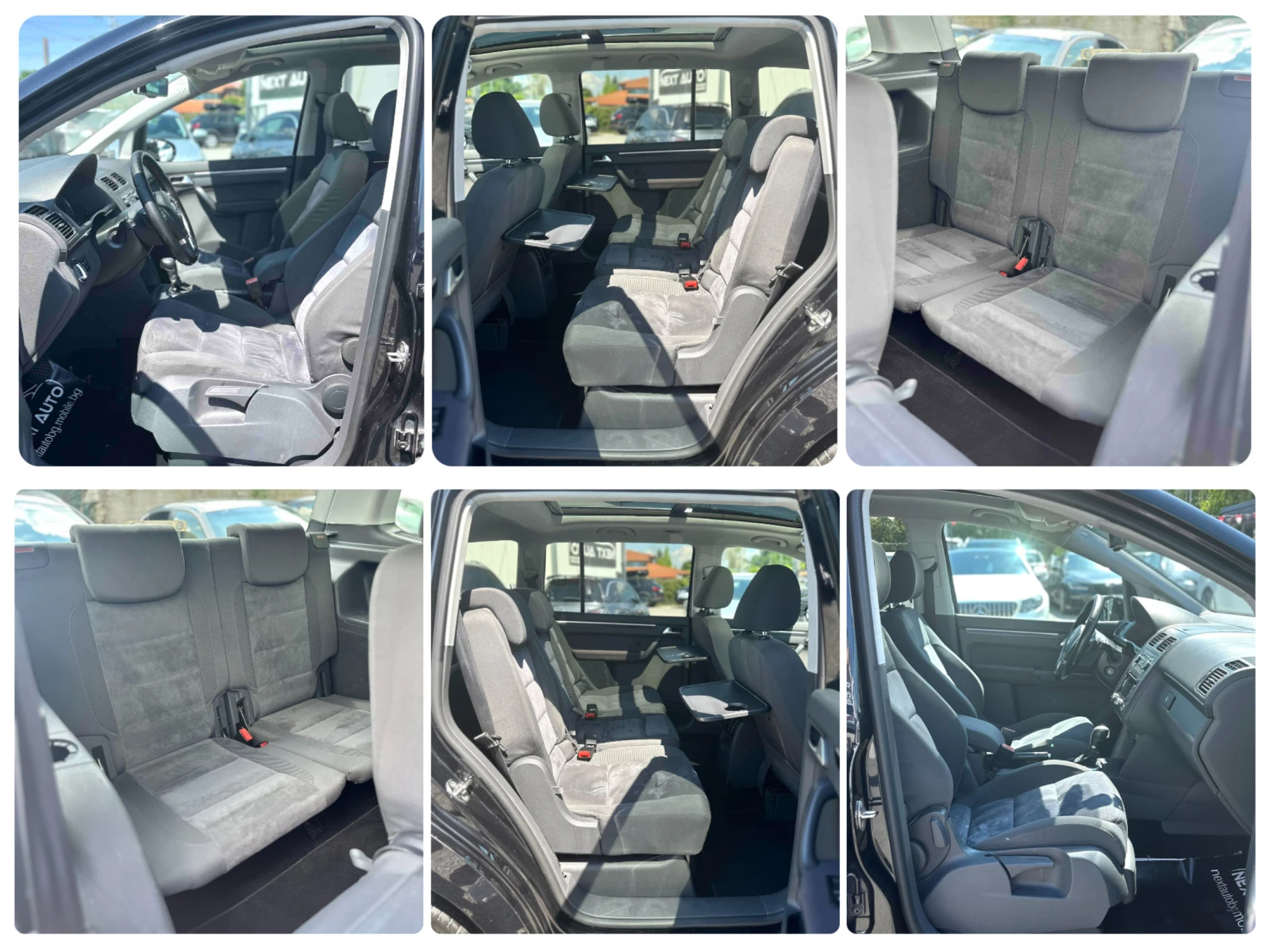 VW Touran 2.0TDI 170HP 6+ 1 DSG PANO CAMERA EURO5B, снимка 12 - Автомобили и джипове - 55205905