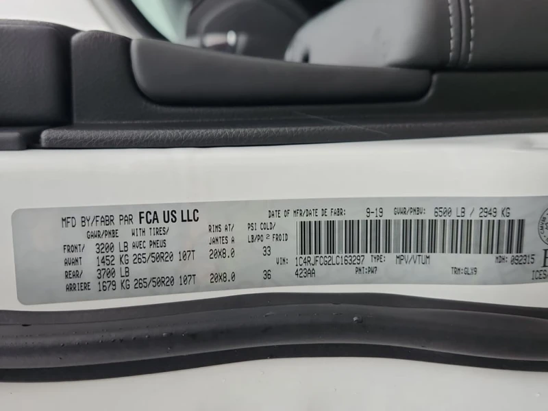 Jeep Grand cherokee * OVERLAND * CARFAX * ЦЕНА ДО БГ, снимка 7 - Автомобили и джипове - 53445687