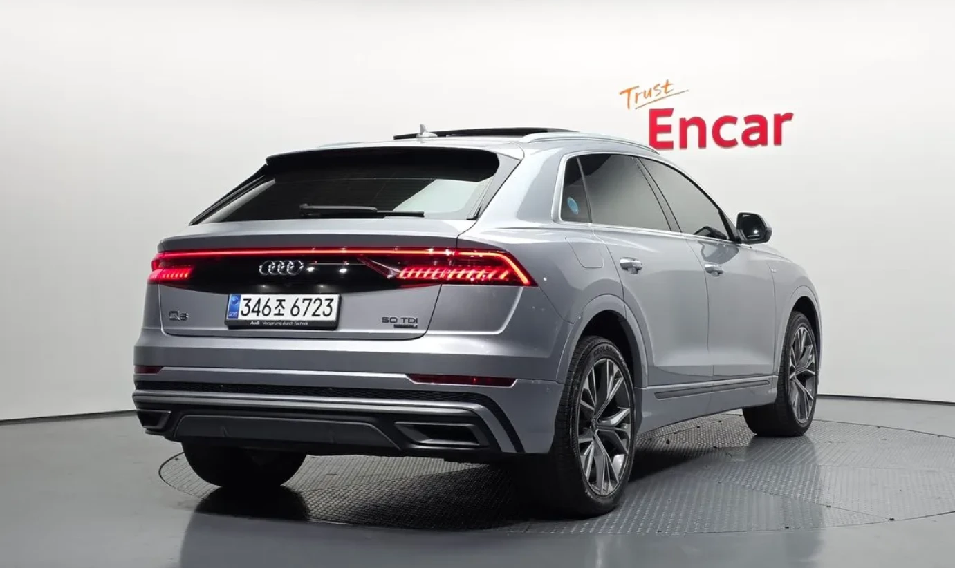 Audi Q8 PREMIUM / 50 TDI / HEAD UP / МАСАЖ / 360 КАМЕРИ/, снимка 3 - Автомобили и джипове - 54705926