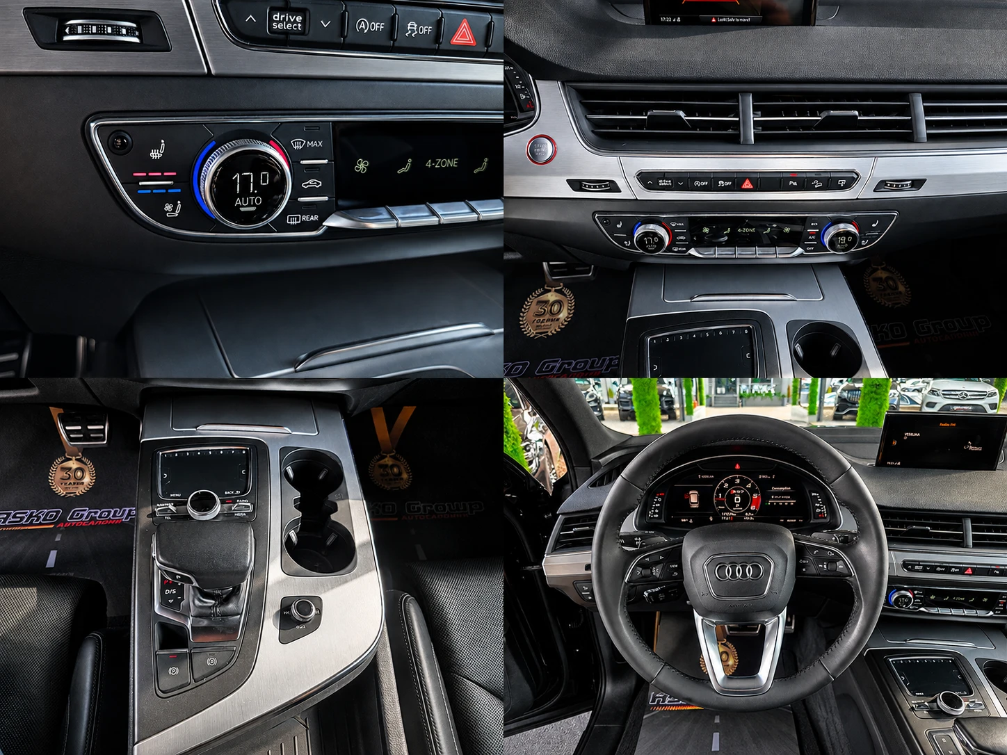 Audi SQ7 FUL LED/ПОДГРЕВ/ОБДУХ/DISTRON/КАМЕРА/LANE ASIST/LI, снимка 11 - Автомобили и джипове - 55845533