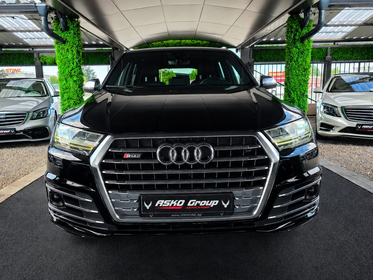 Audi SQ7 FUL LED/ПОДГРЕВ/ОБДУХ/DISTRON/КАМЕРА/LANE ASIST/LI, снимка 2 - Автомобили и джипове - 55845533