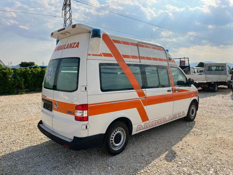 VW Transporter ЛИНЕЙКА NewFace L2H2 6 Места ЕВРО 5А/DPF ПЕРФЕКТНА, снимка 5 - Бусове и автобуси - 51147688