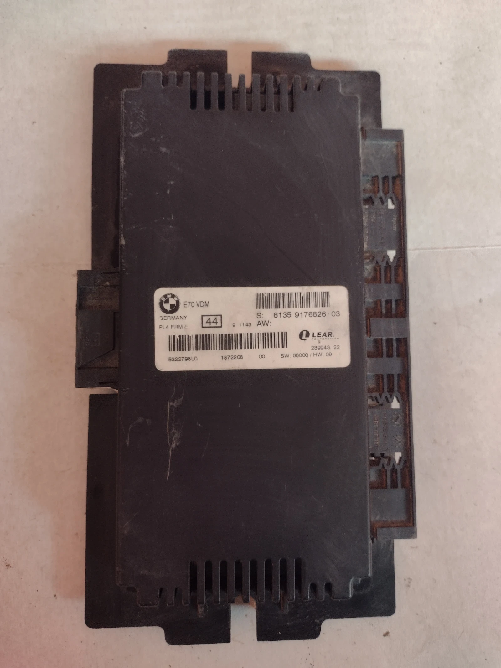 6135 9176826 -03 модул за управление на светлините BMW X5 E70 3. 0D (2006-2013)  61359176826 | Mobile.bg — изображение 1