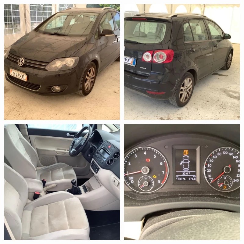 VW Golf Plus 1.6-102 BIFUEL-HIGH LINE EURO5, снимка 17 - Автомобили и джипове - 47581605