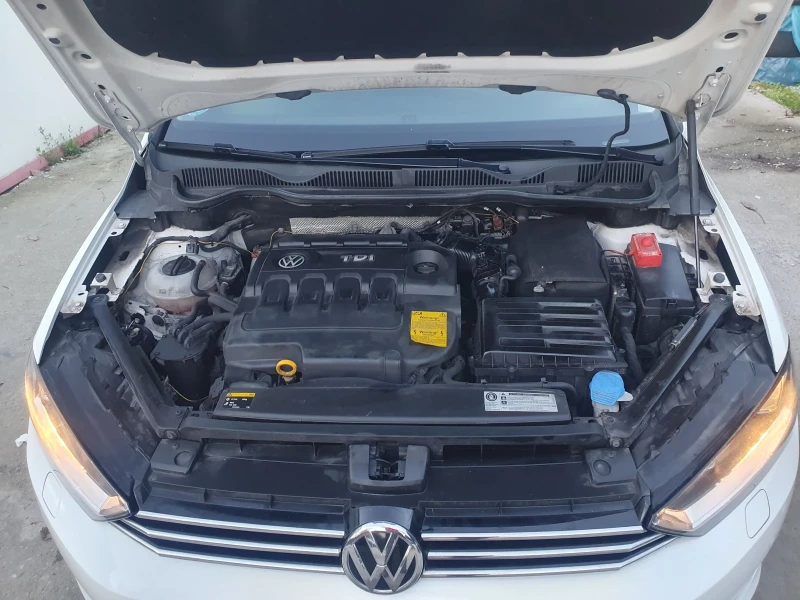 VW Sportsvan 1.6TDI NAVI PODGREV KAMERA EURO 6, снимка 14 - Автомобили и джипове - 52739926