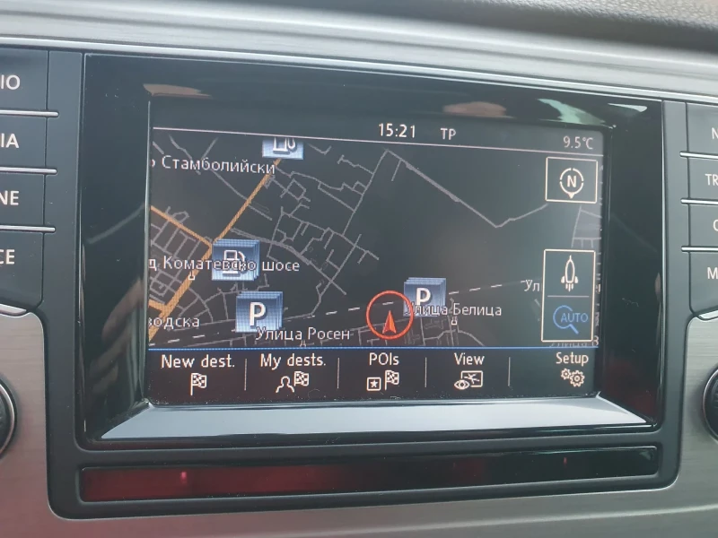 VW Sportsvan 1.6TDI NAVI PODGREV KAMERA EURO 6, снимка 13 - Автомобили и джипове - 52739926