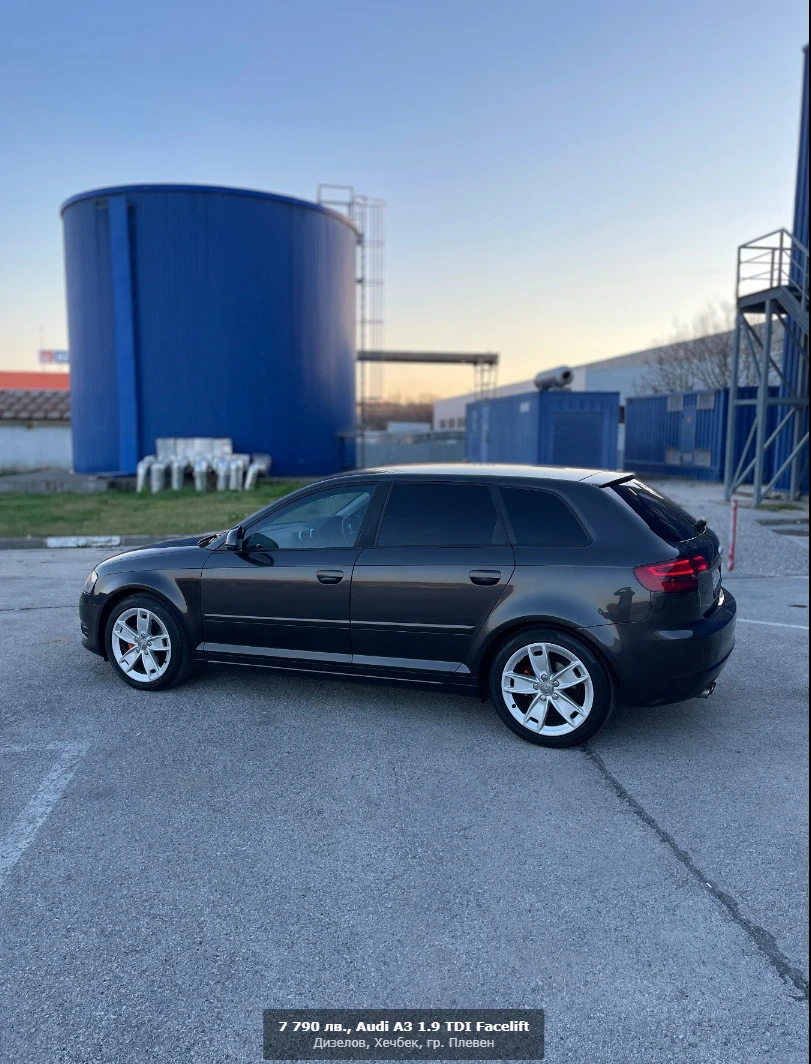 Audi A3 1.9 TDI Facelift , снимка 7 - Автомобили и джипове - 53889395
